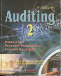Auditing 2: Dasar-dasar Prosedur Pengauditan Laporan Keuangan