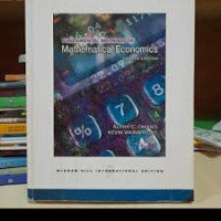 FUNDAMENTAL METHODS OF MATHEMATICAL ECONOMICS