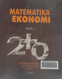 Matematika Ekonomi Buku 1
