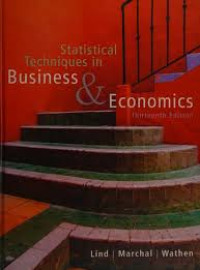 STATISTICAL TECHNIQUES IN BUSINESS & ECONOMICS