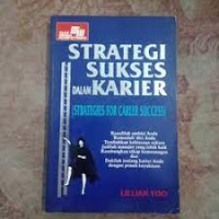 STRATEGI SUSKSES DALAM KARIER (STRATEGIES FOR CAREER SUCCESS)